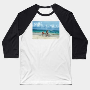 Tulum Beach Ride Baseball T-Shirt